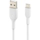 Дата кабель USB 2.0 AM to Type-C 2.0m PVC white Belkin (CAB001BT2MWH)