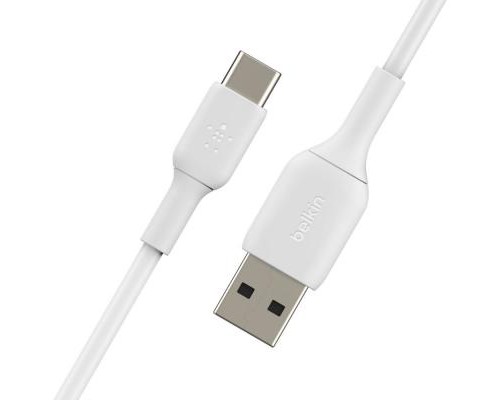 Дата кабель USB 2.0 AM to Type-C 2.0m PVC white Belkin (CAB001BT2MWH)