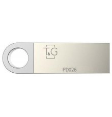 USB флеш накопичувач T&G 64GB 026 Metal Series Silver USB 2.0 (TG026-64G)