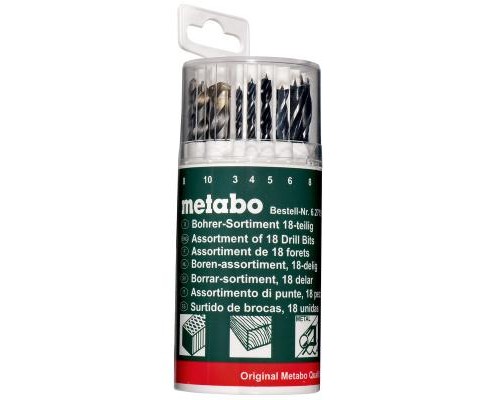 Набір свердл Metabo Набiр 18 шт. (627190000)