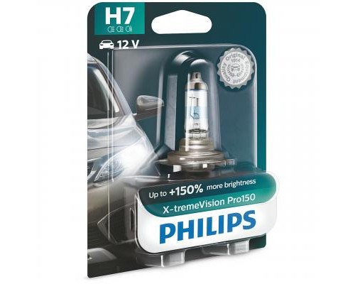 Автолампа Philips галогенова 55W (12972XVPB1)