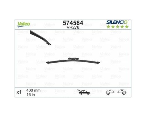 Щітка склоочисника Valeo 574584