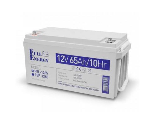 Батарея до ДБЖ Full Energy 12В 65Ач (FEL-1265) Батарея до ДБЖ Full Energy 12В 65Ач (FEL-1265)