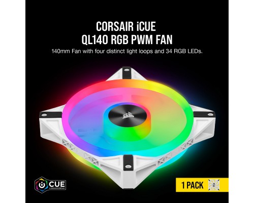 Кулер до корпусу Corsair iCUE QL140 RGB (CO-9050105-WW)