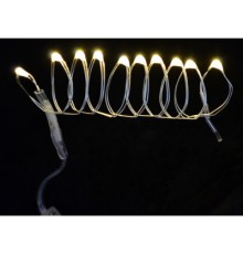 Гірлянда YES! Fun LED 10 ламп, молочно-біла, 0,55 м (801097)