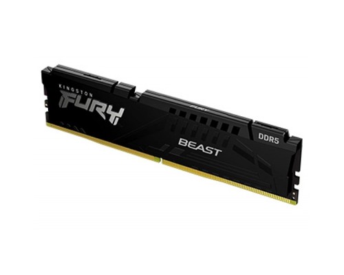 Модуль пам'яті для комп'ютера DDR5 32GB (2x16GB) 6000 MHz Beast Black Kingston Fury (ex.HyperX) (KF560C40BBK2-32)