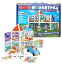 Ігровий набір Melissa&Doug магнітний набір будівель Наш дім (MD30650)