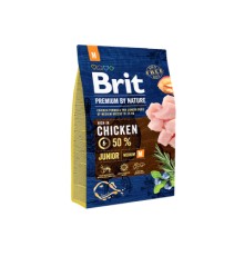 Сухий корм для собак Brit Premium Dog Junior M 3 кг (8595602526321)