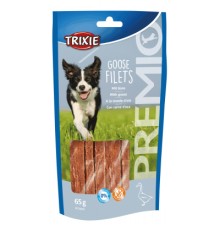 Ласощі для собак Trixie Premio Goose Filets філе гуся 65 г (4011905318097)