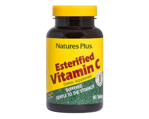 Вітамін Natures Plus Етерифікований Вітамін C, Nature's Plus, 90 таблеток (NTP2212)
