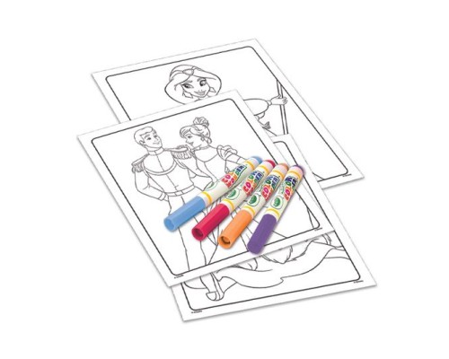 Набір для творчості Crayola Розмальовка Color Wonder Disney Princess, 18 сторінок (75-2813)
