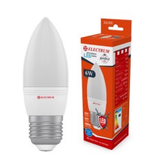 Лампочка Electrum С37 6W PA LC-32/1 Е27 4000K PERFECT (A-LC-1870)