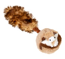 Іграшка для собак GiGwi Catch&fetch Барсук із двома пищалками 26 см (75039)