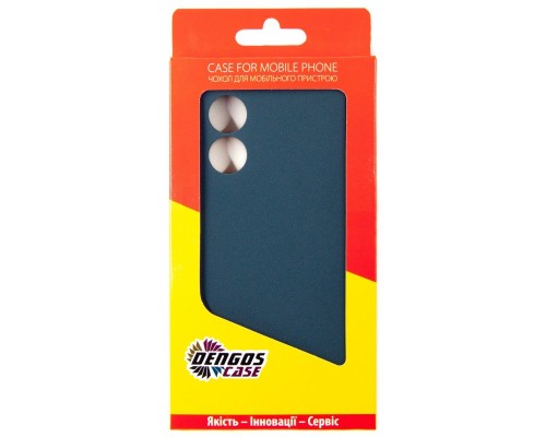 Чохол до мобільного телефона Dengos Carbon Oppo A17 (blue) (DG-TPU-CRBN-160)