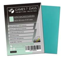 Протектор для карт Games 7 Days 66 х 91 мм, MTG, 80 шт Mint (PREMIUM) (GSD-MN6691)