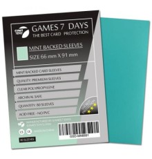 Протектор для карт Games 7 Days 66 х 91 мм, MTG, 80 шт Mint (PREMIUM) (GSD-MN6691)