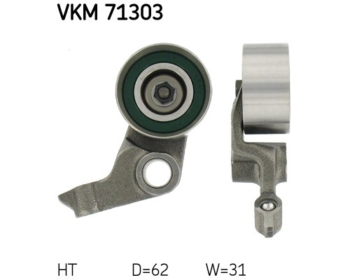 Ролик натягувача ременя SKF VKM 71303