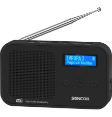 Портативний радіоприймач Sencor SRD 7200 Black (35056378)