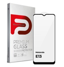 Скло захисне Armorstandart Full Glue Motorola E13 Black (ARM66137)