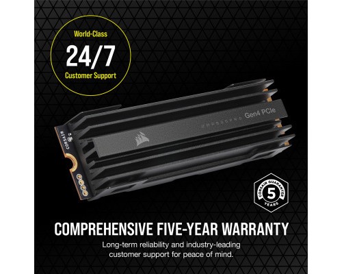 Накопичувач SSD M.2 2280 2TB MP600PRO Corsair (CSSD-F2000GBMP600PRO)