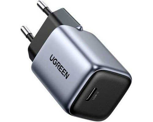 Зарядний пристрій Ugreen 1xUSB 30W Gan Type-C PD Nexode Mini Grey CD319 (90666)