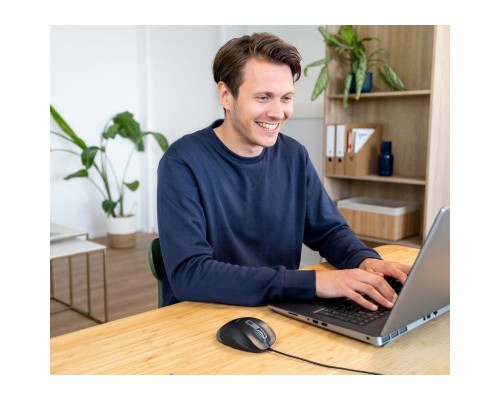 Мишка Trust Fyda Comfortable ECO USB Black-GREY (24728)