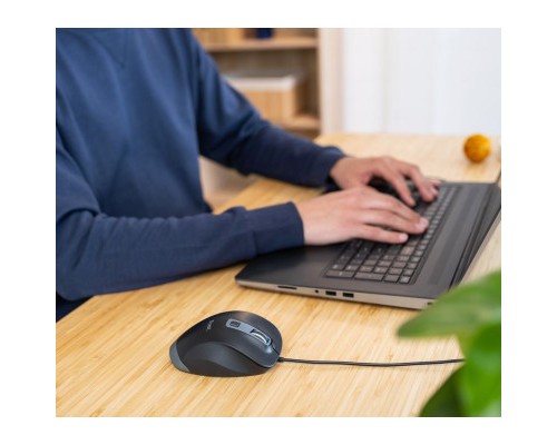 Мишка Trust Fyda Comfortable ECO USB Black-GREY (24728)