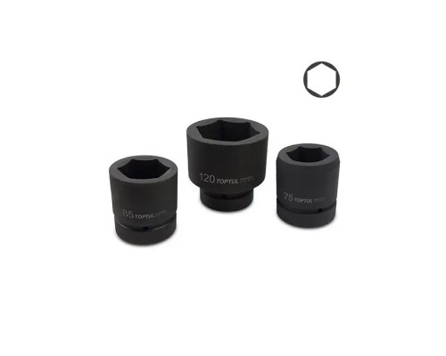 Головка торцева Toptul ударна 2-1/2