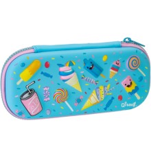 Пенал Cool For School 1 відділення з органайзером блакитний (QT-5649-Blue)