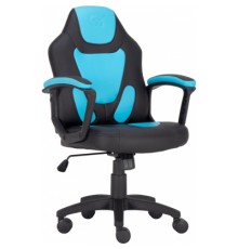 Крісло ігрове GT Racer X-1414 Black/Light Blue