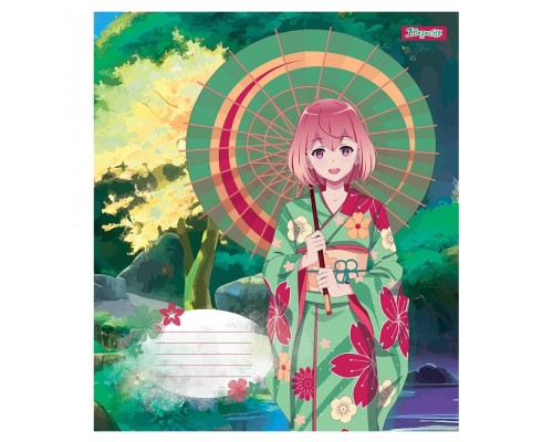 Зошит 1 вересня Sakura girls 12 аркушів лінія (766536)