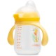 Поїльник-непроливайка Baboo із силіконовим носиком, 260 мл, 6+ міс (Safari / жовта) (8-120)