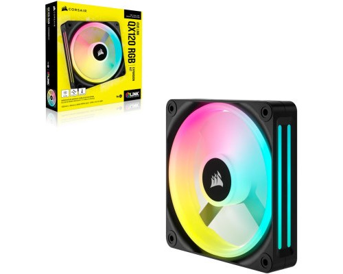 Кулер до корпусу Corsair iCUE Link QX120 RGB PWM (CO-9051001-WW)