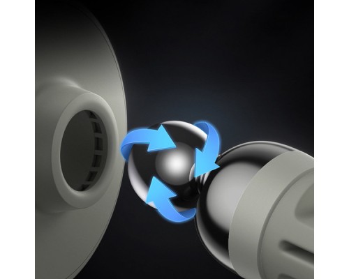 Універсальний автотримач Baseus Magnetic (на решітку) creamy-white (SUCC000102)