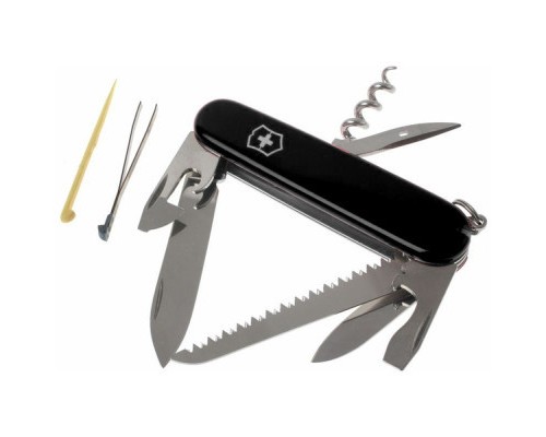 Ніж Victorinox Camper 91 мм Чорний (1.3613.3) Ніж Victorinox Camper 91 мм Чорний (1.3613.3)