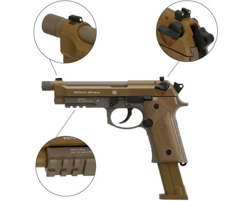 Пневматичний пістолет Umarex Beretta M9A3FDE Blowback (5.8347)