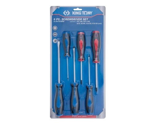 Набір викруток KING TONY 6 шт. (30116AMRB)