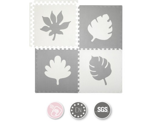 Дитячий килимок MoMi пазл Feli 120 х 120 cм Grey (AKCE00029)