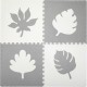 Дитячий килимок MoMi пазл Feli 120 х 120 cм Grey (AKCE00029)