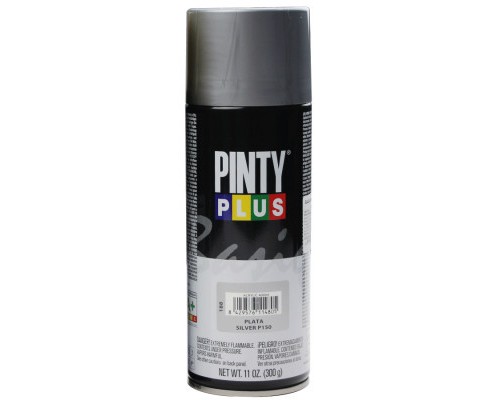 Фарба-аерозоль Pintyplus на алкідній основі BASIC Ral P150, Срібло, 400 мл (8429576114805)