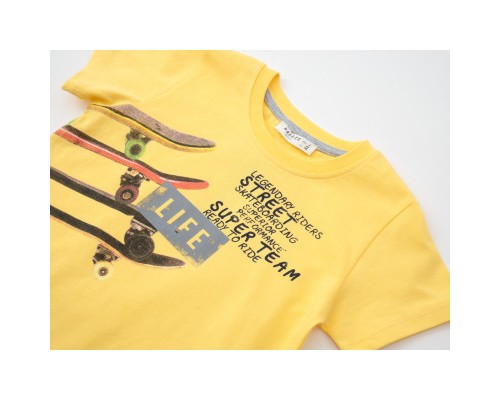 Набір дитячого одягу Breeze зі скейтом (13487-110B-yellow)