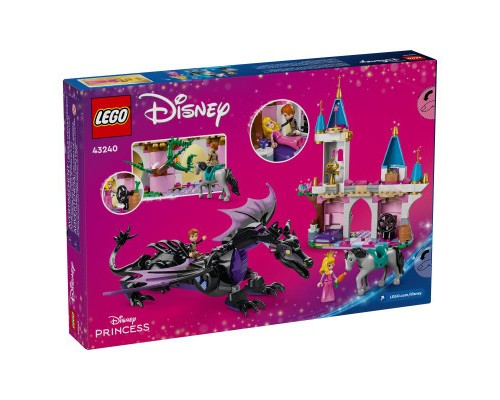 Конструктор LEGO Disney Драконяча форма Малефісенти (43240)