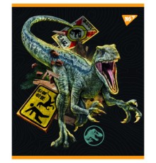Зошит Yes А5 Jurassic world 12 аркушів лінія (766805)