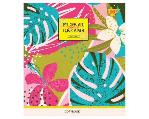 Зошит Yes А5 Tropical Paradise 18 аркушів клітинка (765197)