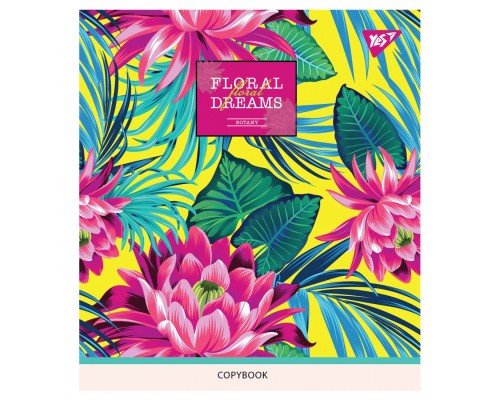 Зошит Yes А5 Tropical Paradise 18 аркушів клітинка (765197)