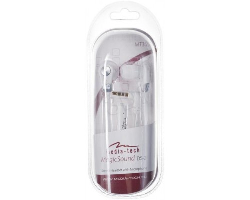 Навушники Media-Tech Magicsound DS-2 White (MT3556W) Навушники Media-Tech Magicsound DS-2 White (MT3556W)