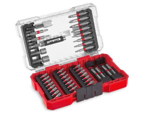 Набір біт Einhell 42шт, HEX, PH, PZ, Torx, 50мм, кейс (118953)