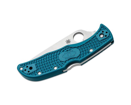 Ніж Spyderco Endela K390 Serrated Blue (C243FSK390)