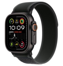 Смарт-годинник Apple Watch Ultra 2 2024 GPS + Cellular 49mm Black Titanium Case with Black Trail Loop - S/M (MX4U3UL/A)
