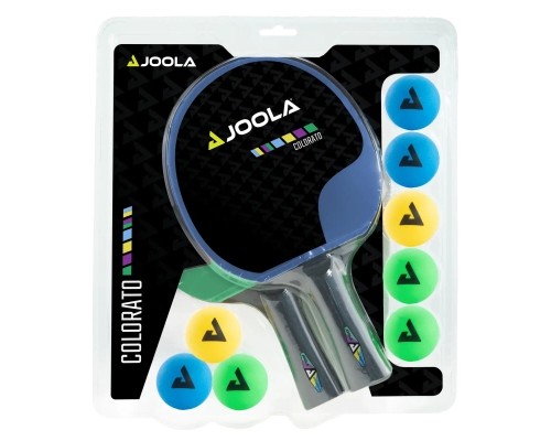 Комплект для настільного тенісу Joola Colorato 2 Bats 8 Balls (54814) (930938)
